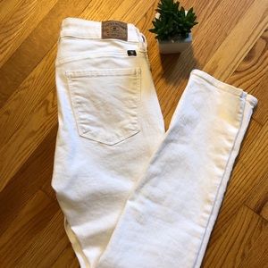 Lucky Brand White Skinny Jeans